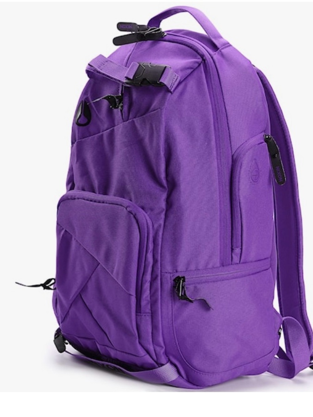 Nikon Purple Men's Backpack with Multiple Pockets